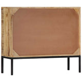 Vidaxl dressoir 88x30x71 cm massief mangohout
