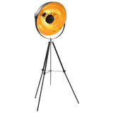Vidaxl -Lampe stehend E27 51 cm Schwarz und Gold