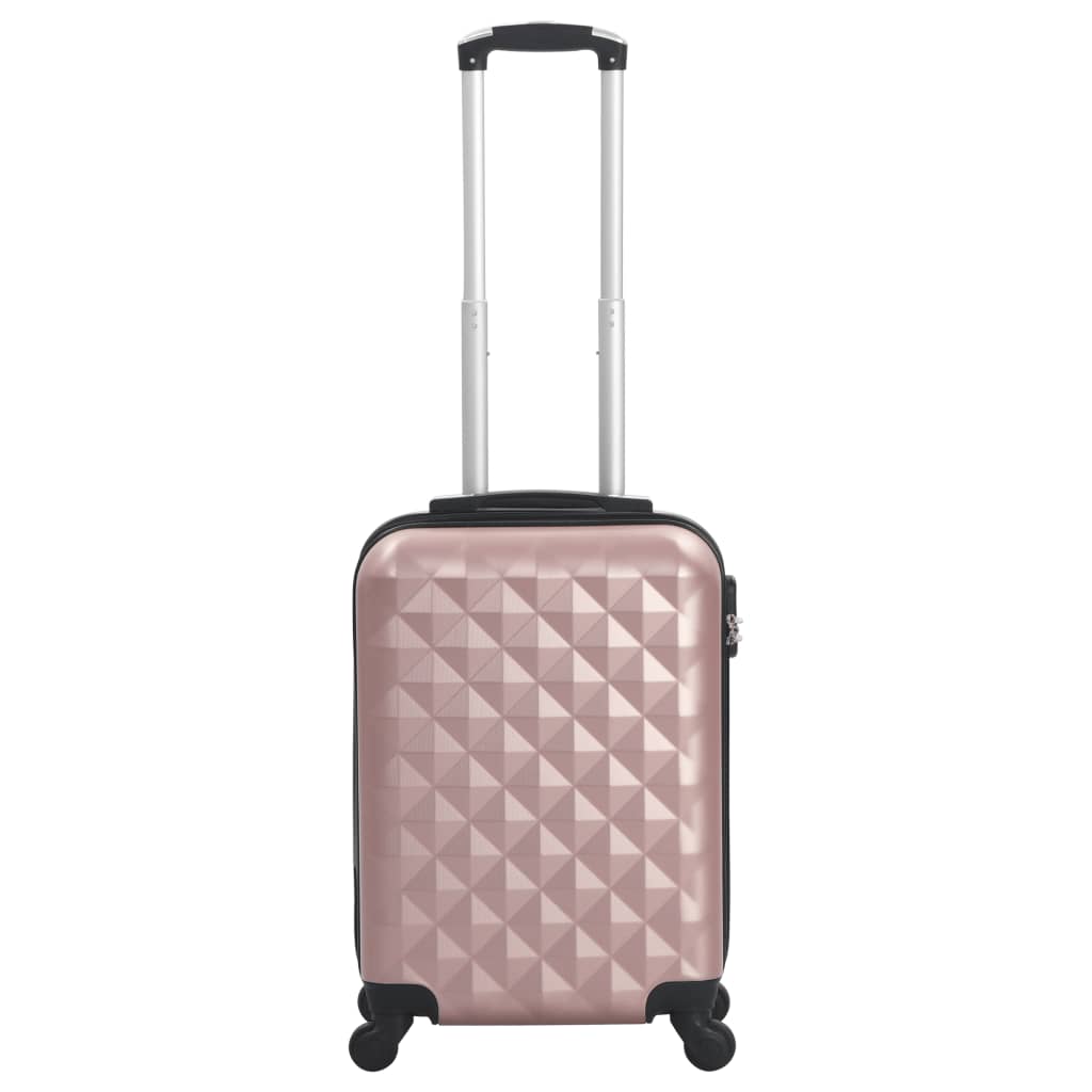 Vidaxl Hartkoffer ABS Rosé Gold