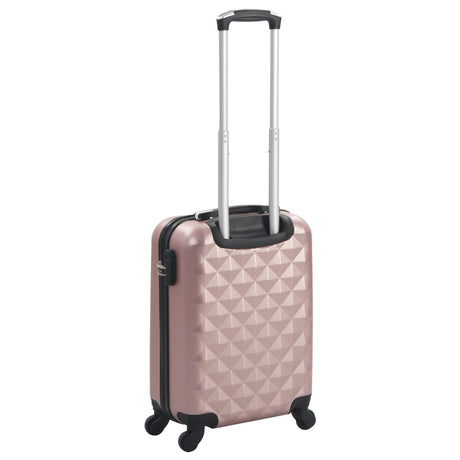 Vidaxl Hartkoffer ABS Rosé Gold