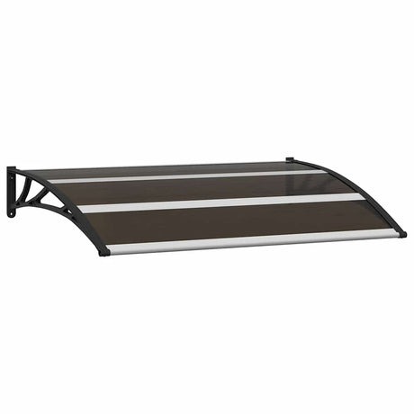 VIDAXL -Tür Banach 120x75 cm PC Schwarz