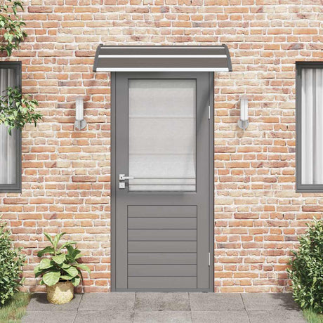 VIDAXL -Tür Banach 120x75 cm PC Schwarz