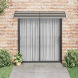 VIDAXL -Tür Banach 240x75 cm PC Schwarz