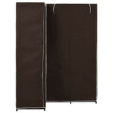 Vidaxl hoekkledingkast 130x87x169 cm bruin
