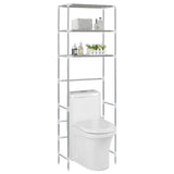 VIDAXL-Speicher für 3-layer 53x28x169 cm silberfarben