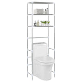 VIDAXL-Speicher für 3-layer 53x28x169 cm silberfarben