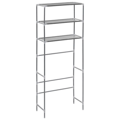VIDAXL-LAGE ROK für Boven Waschmaschine 3-layer 69x28x169 cm Silber