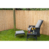 Nature Gartenbildschirme 2 ST 500x100 Bambus Reed