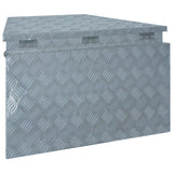 Vidaxl Aluminiumbox 737 381x410x460 mm silberfarben