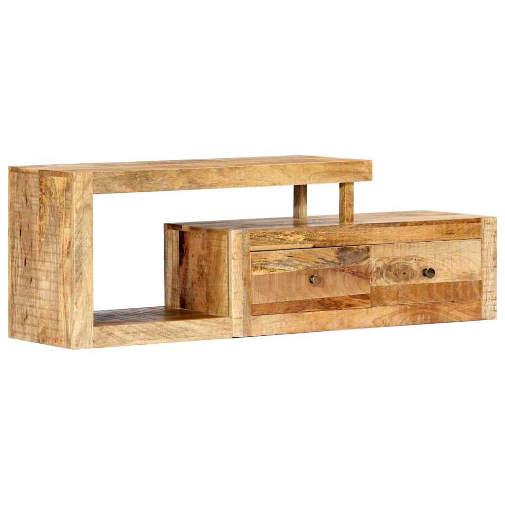 Vidaxl tv-meubel 120x30x40 cm massief mangohout