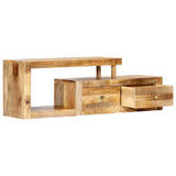 Vidaxl tv-meubel 120x30x40 cm massief mangohout