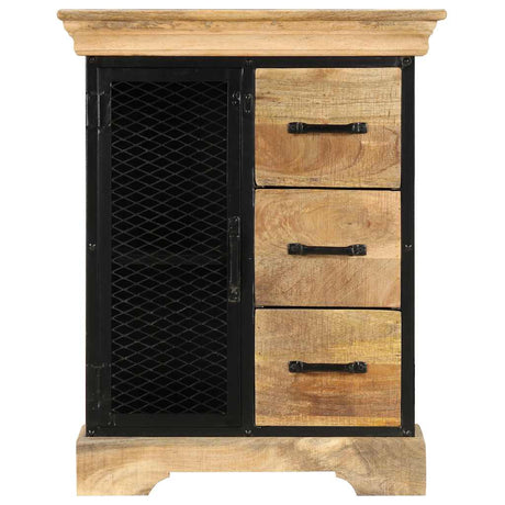 Vidaxl dressoir 60x30x75 cm massief mangohout