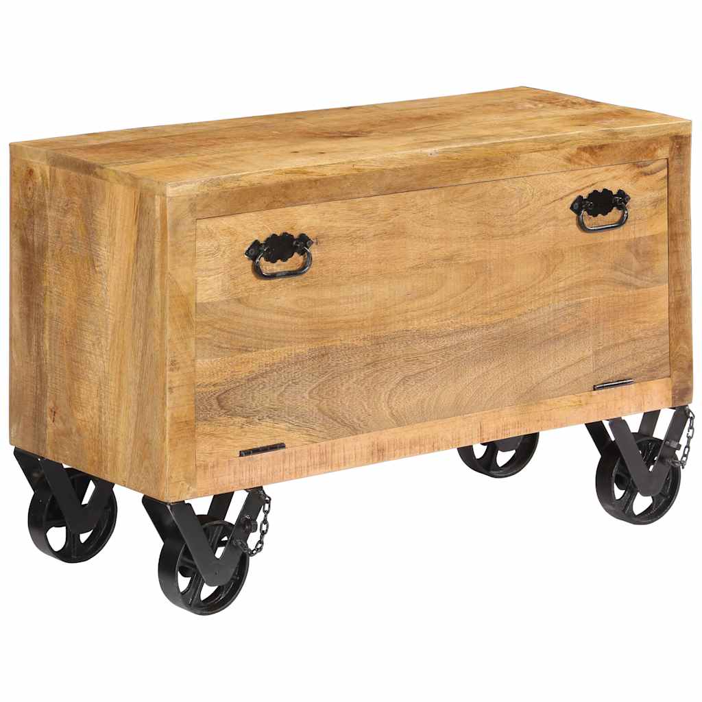 Vidaxx Schuhschrank 86x35x55 cm massives Mangoholz