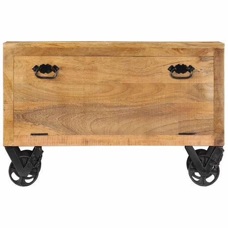Vidaxx Schuhschrank 86x35x55 cm massives Mangoholz