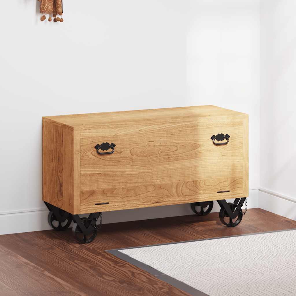 Vidaxx Schuhschrank 86x35x55 cm massives Mangoholz