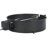 Vidaxl BBQ Rotisserie Ring 57 cm Schwarz