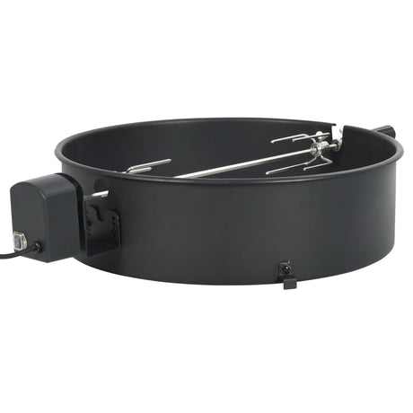 Vidaxl BBQ Rotisserie Ring 57 cm Schwarz