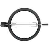 Vidaxl BBQ Rotisserie Ring 57 cm Schwarz