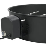 Vidaxl BBQ Rotisserie Ring 57 cm Schwarz