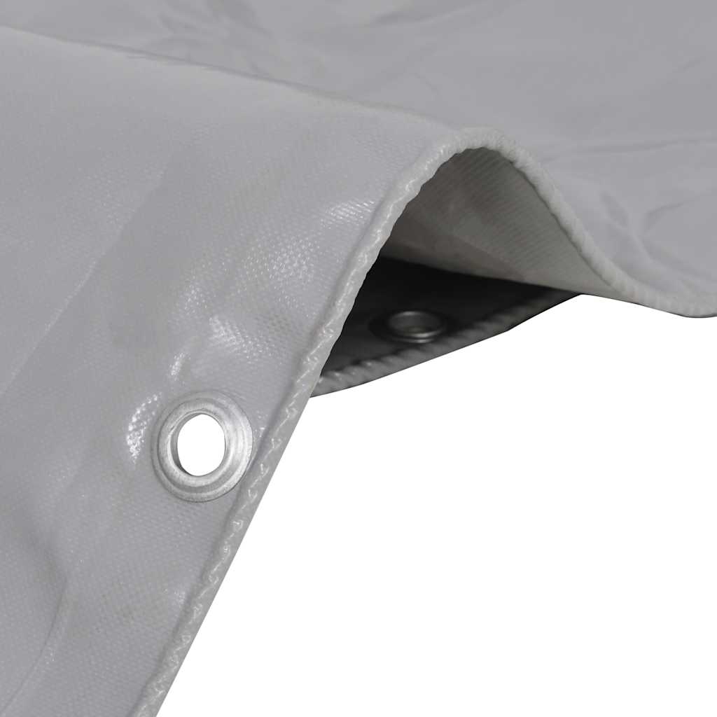 VIDAXL -Gerät 650 g m² 3,5 x 5 m grau