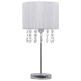 Vidaxl -Schreibtischlampe um E27 Weiß