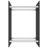 Vidaxl Kamin 40x35x60 cm Glasschwarz