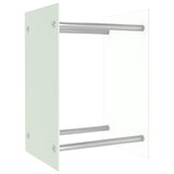 Vidaxl Kamin 40x35x60 cm Glasweiß