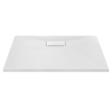 Vidaxl Duschschale 90x80 cm SMC Weiß