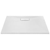 Vidaxl Duschschale 90x90 cm SMC Weiß