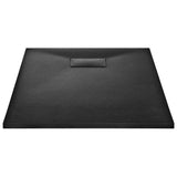 Vidaxl Duschschale 100x70 cm SMC Schwarz