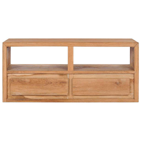 Vidaxl tv-meubel 90x30x40 cm massief teakhout