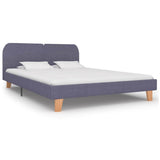 Vidaxl bedframe stof lichtgrijs 180x200 cm