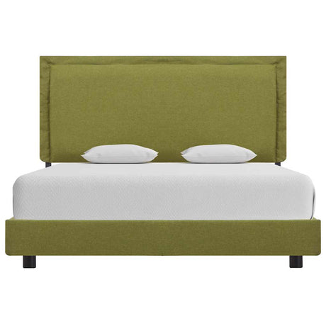 Vidaxl bedframe stof groen 140x200 cm