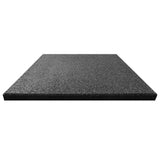 Vidaxl Valt Tiles 12 ST 50 x 50 x 3 cm Gummischwarz
