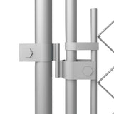 VIDAXL -Hundezwinger für außen mit Dach 7,6x3.8x2,3 m