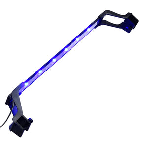 VidaXL Aquariumlampe mit Klemmen LED 55-70 cm blau und weiß
