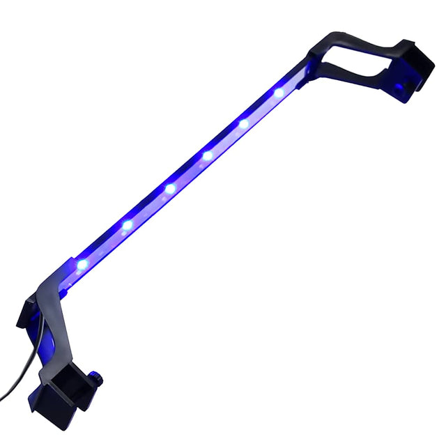 VidaXL Aquariumlampe mit Klemmen LED 55-70 cm blau und weiß