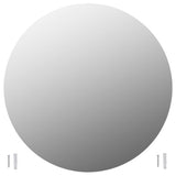 Vidaxl Mirror Round frameless 80 cm Glas