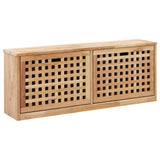 Vidaxl Schuhspeicherbank 94x20x38 cm Festes Walnussholz