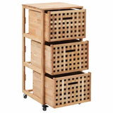 Vidaxl badkamerkastje 41x41x91 cm massief walnotenhout