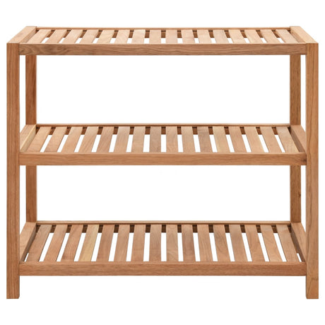 Vidaxl Badezimmer Rack 65x40x55 cm Festes Walnussholz