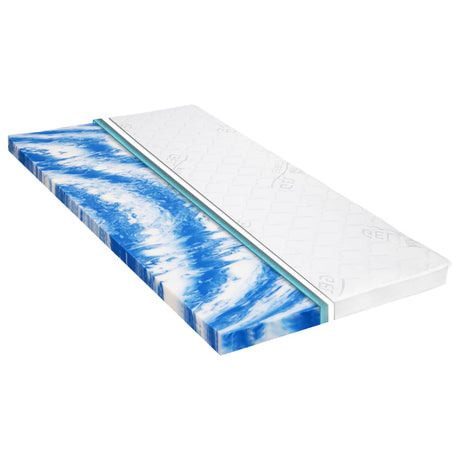 Vidaxl Top Matratze 7 cm Gelschaum 100x200 cm
