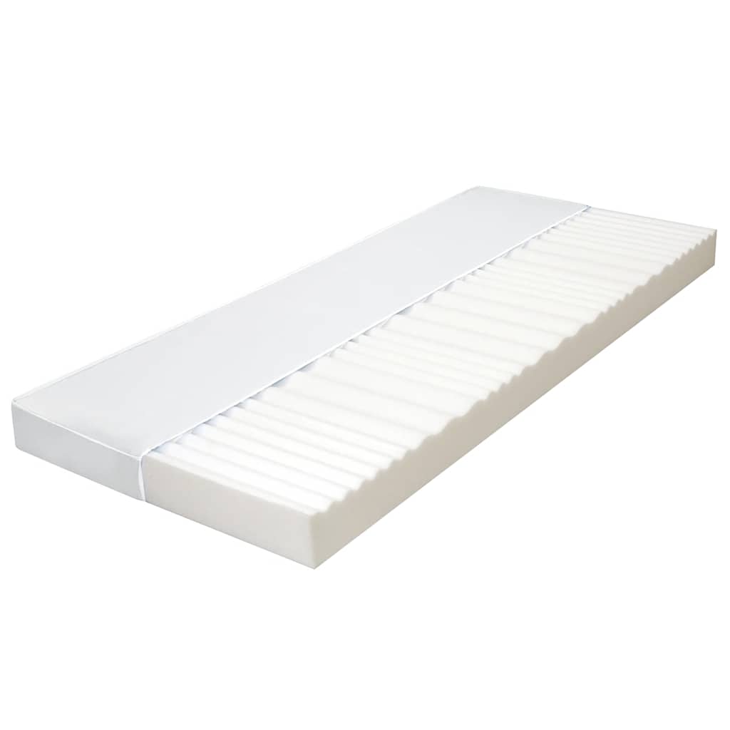 Vidaxl matras 7 zone 10 cm pu-schuim h2 h3 120x200 cm