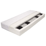 Vidaxl matras 7 zone 20 cm pocketvering h2 90x200 cm