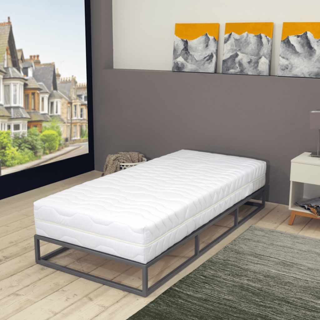 Vidaxl matras 7 zone 20 cm pocketvering h2 100x200 cm