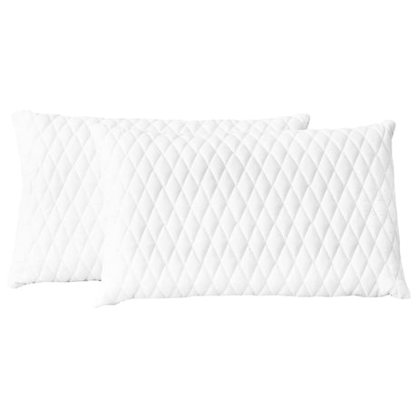 Vidaxl -Kissen 2 PCs 60x40x14 cm Speicherschaum