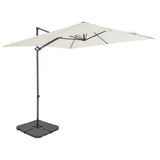 VIDAXL -Parasol mit tragbarem Basissand -ausgelöst