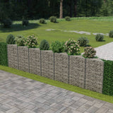 Vidaxl Gabion Basket 450x30x100 cm verzinkter Stahl