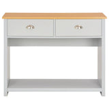 Vidaxl wandtafel 97x35x76 cm grijs