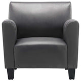 Vidaxl fauteuil kunstleer grijs